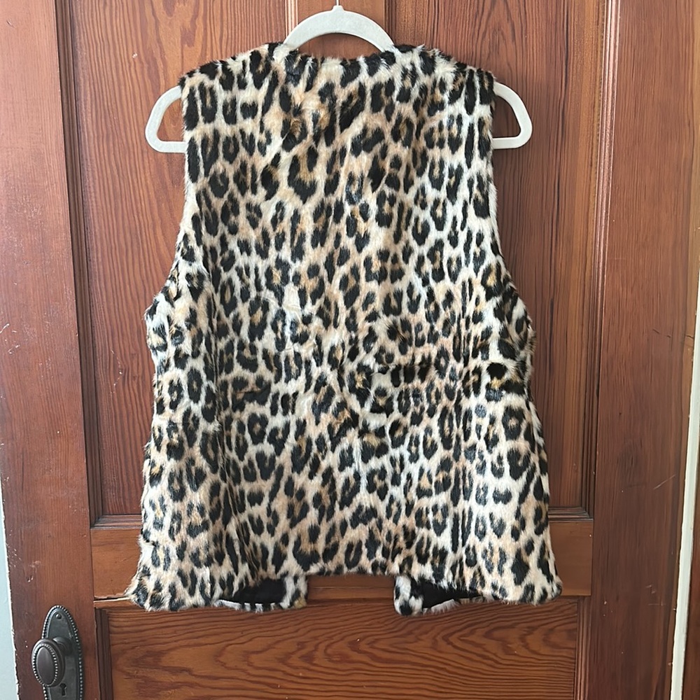 Cheetah Print Vest - image 3